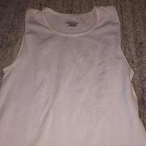 Athleta ribbed workout shirt